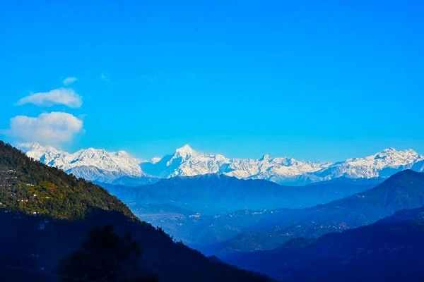 Kanchenjunga view from Kolakham Homestay